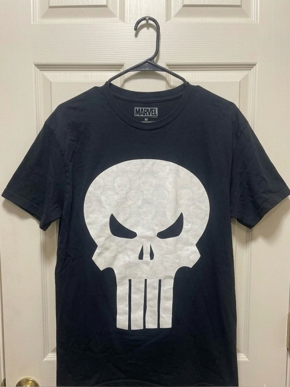 NWOT Marvel The Punisher Skull Graphic T-Shirt Men's Medium Black M